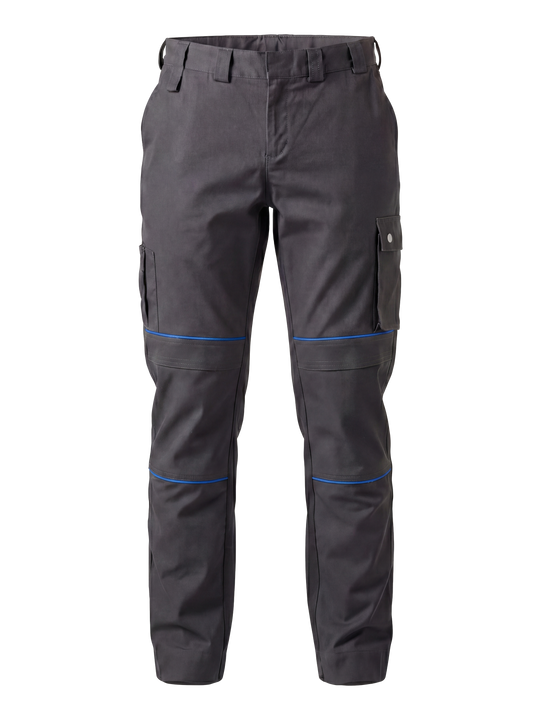 Werkbroek antraciet/kobalt
