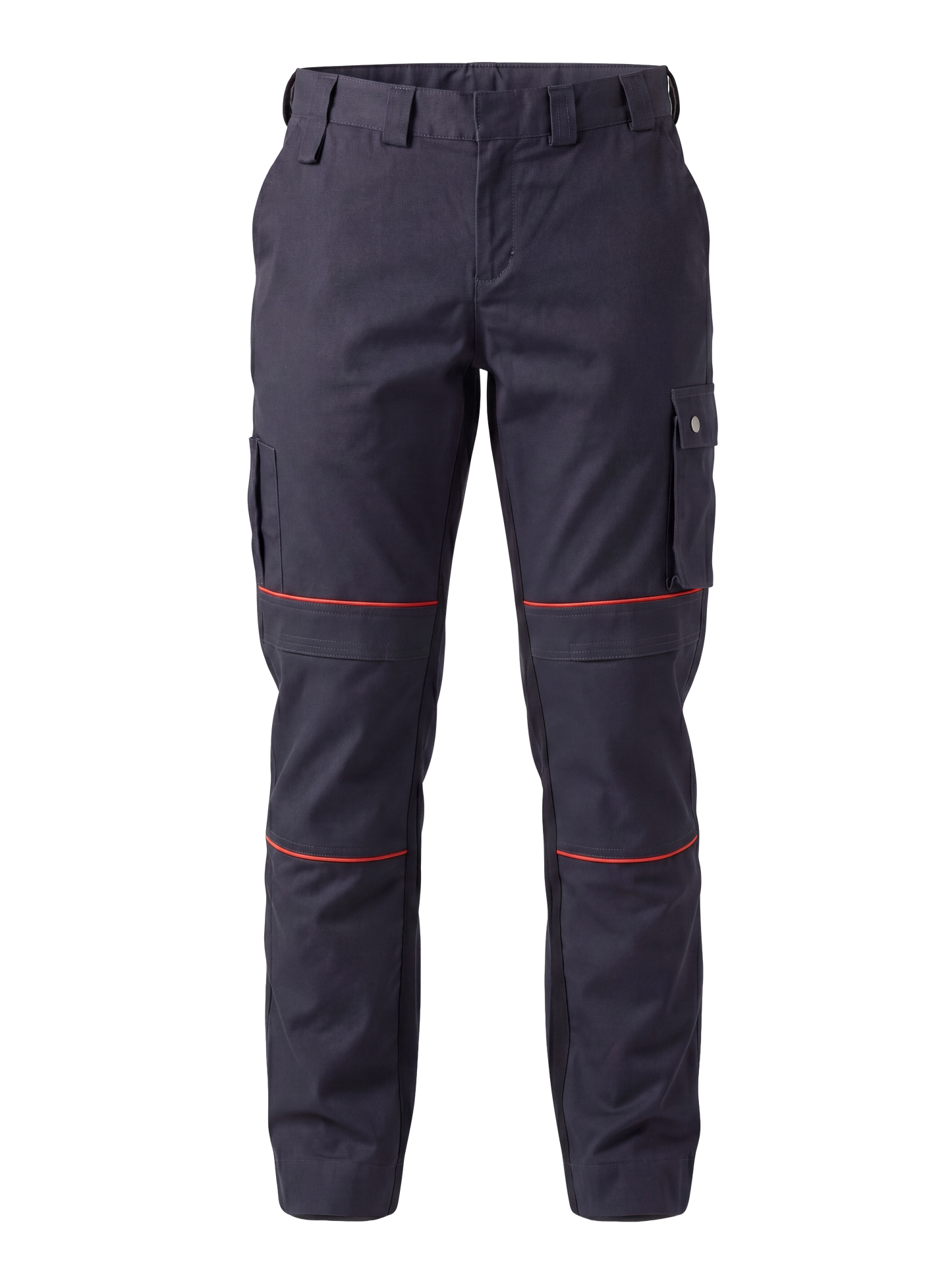 Werkbroek navy/rood