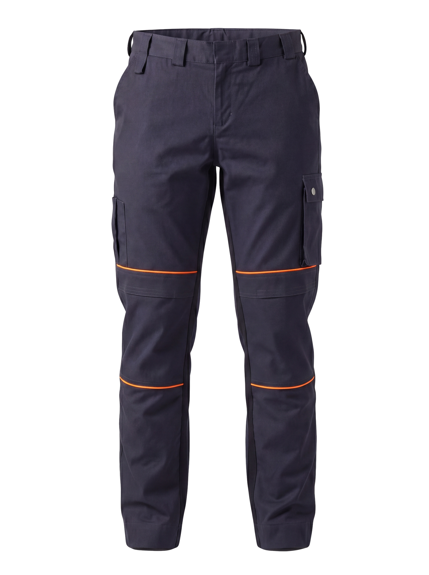 Werkbroek navy/oranje