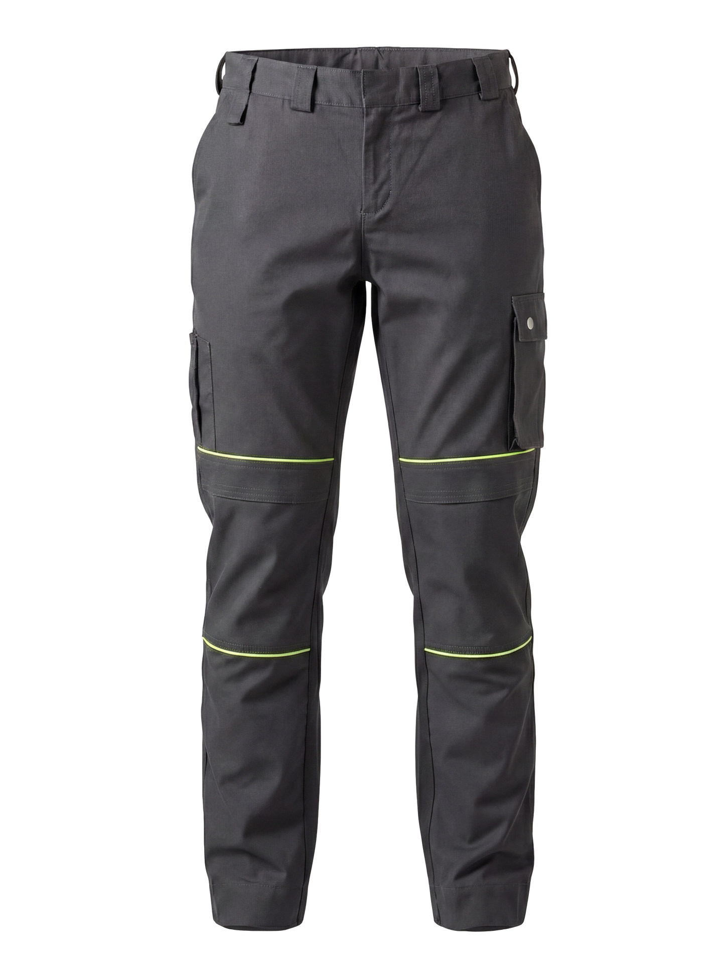 Werkbroek antraciet/geel