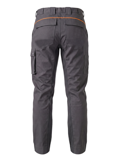 Werkbroek antraciet/oranje