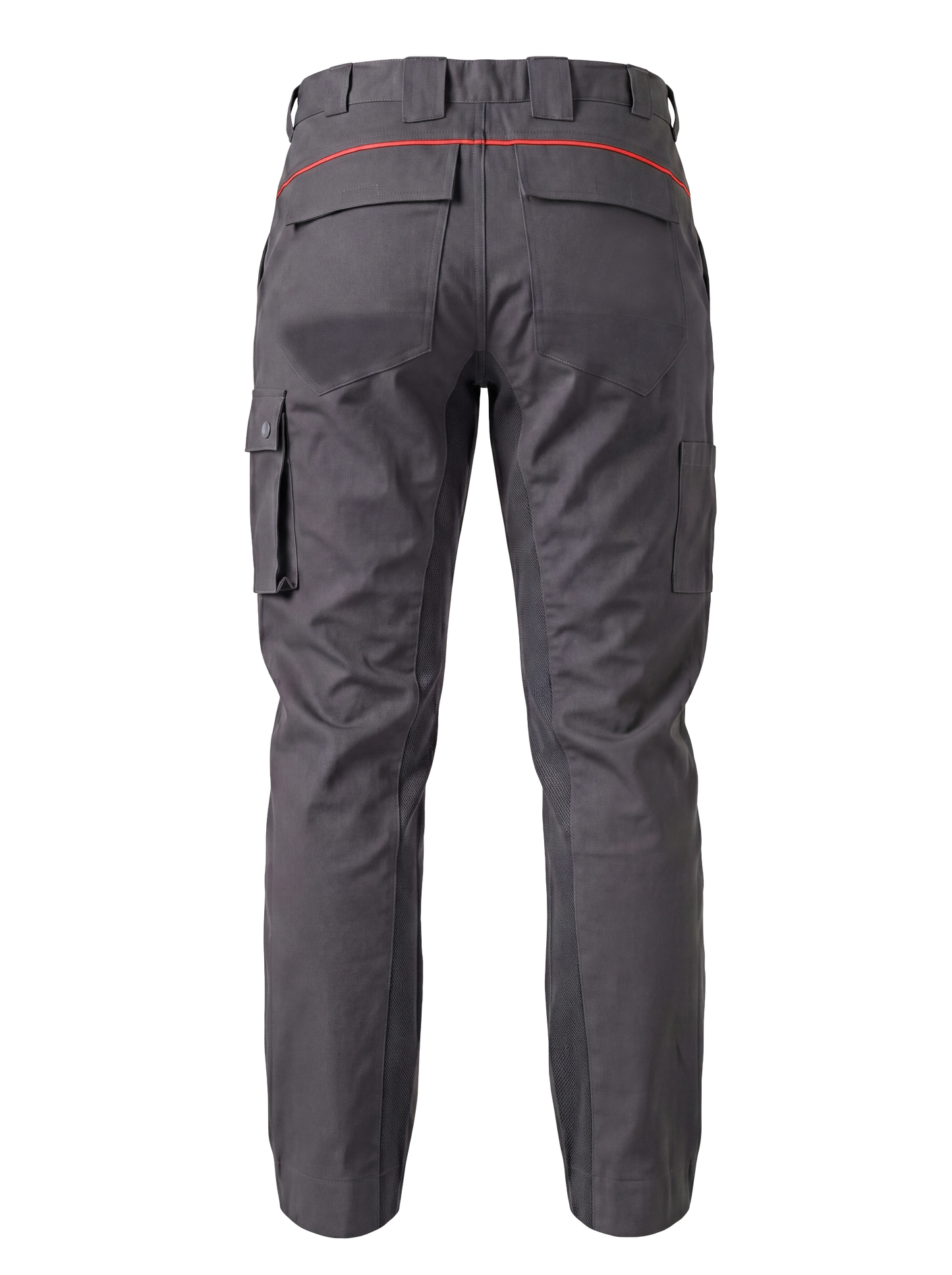 Werkbroek antraciet/rood