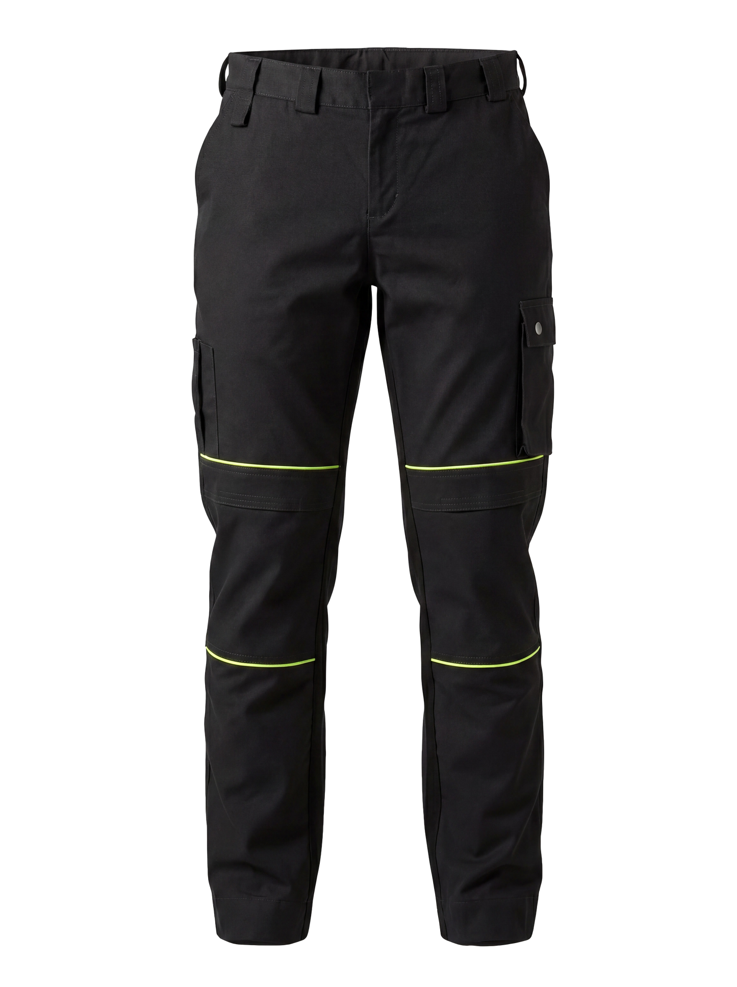 Werkbroek zwart/geel