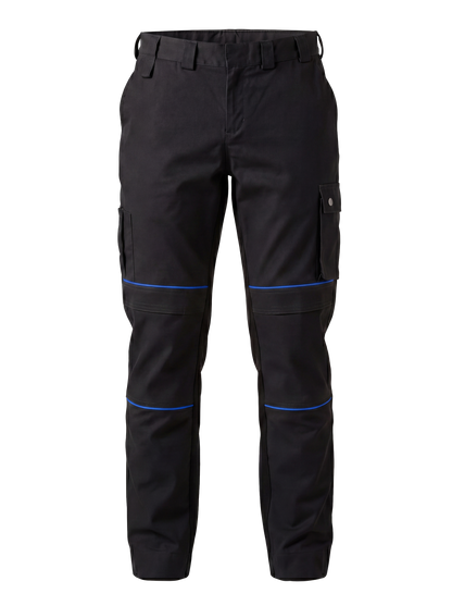 Werkbroek zwart/kobalt