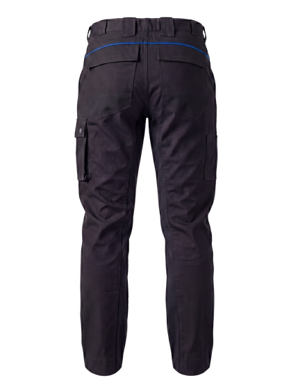 Werkbroek zwart/kobalt
