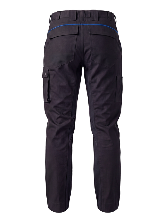 Werkbroek zwart/kobalt